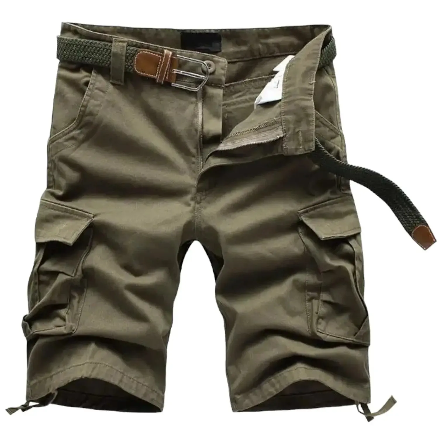 SHORT MILITAIRE AVEC POCHES PRATIQUES