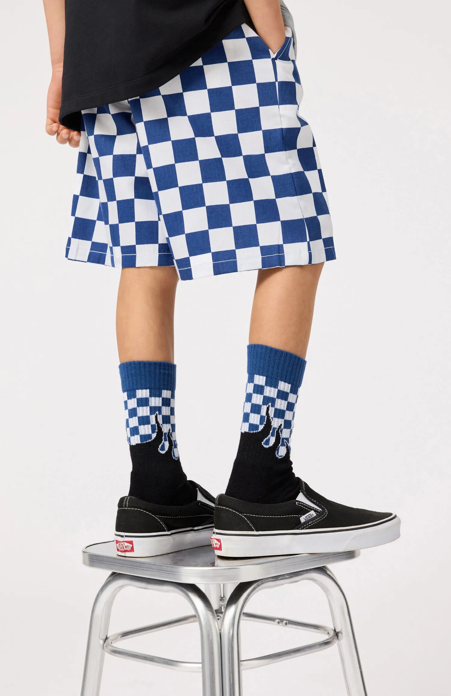 Shorts Aubery Best Blue Check