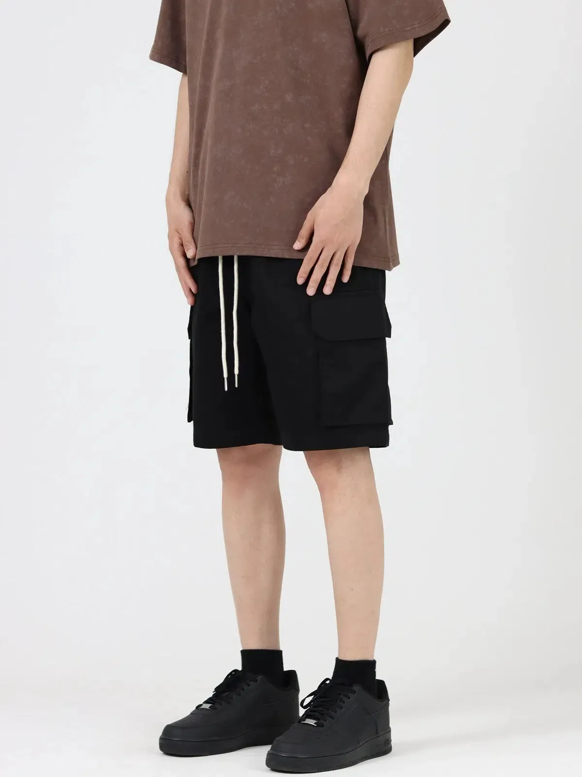 Side Pocket Cargo Shorts