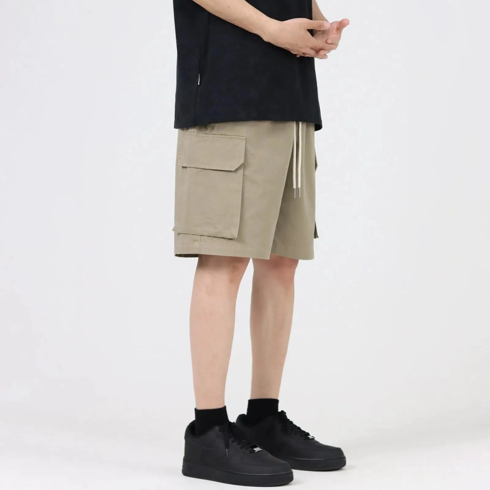 Side Pocket Cargo Shorts