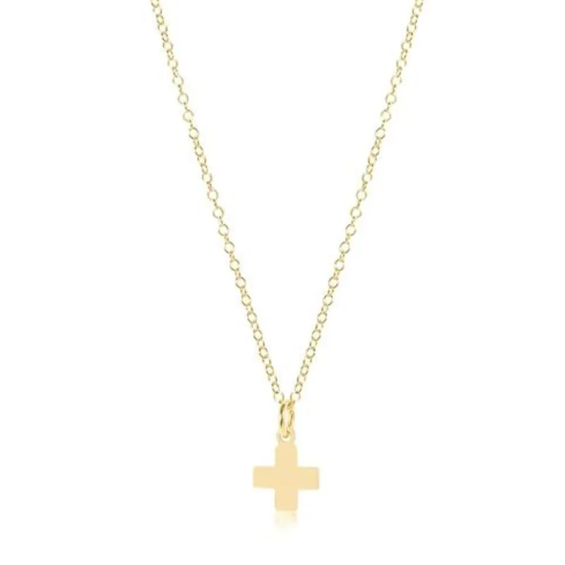 Signature Cross Gold Charm