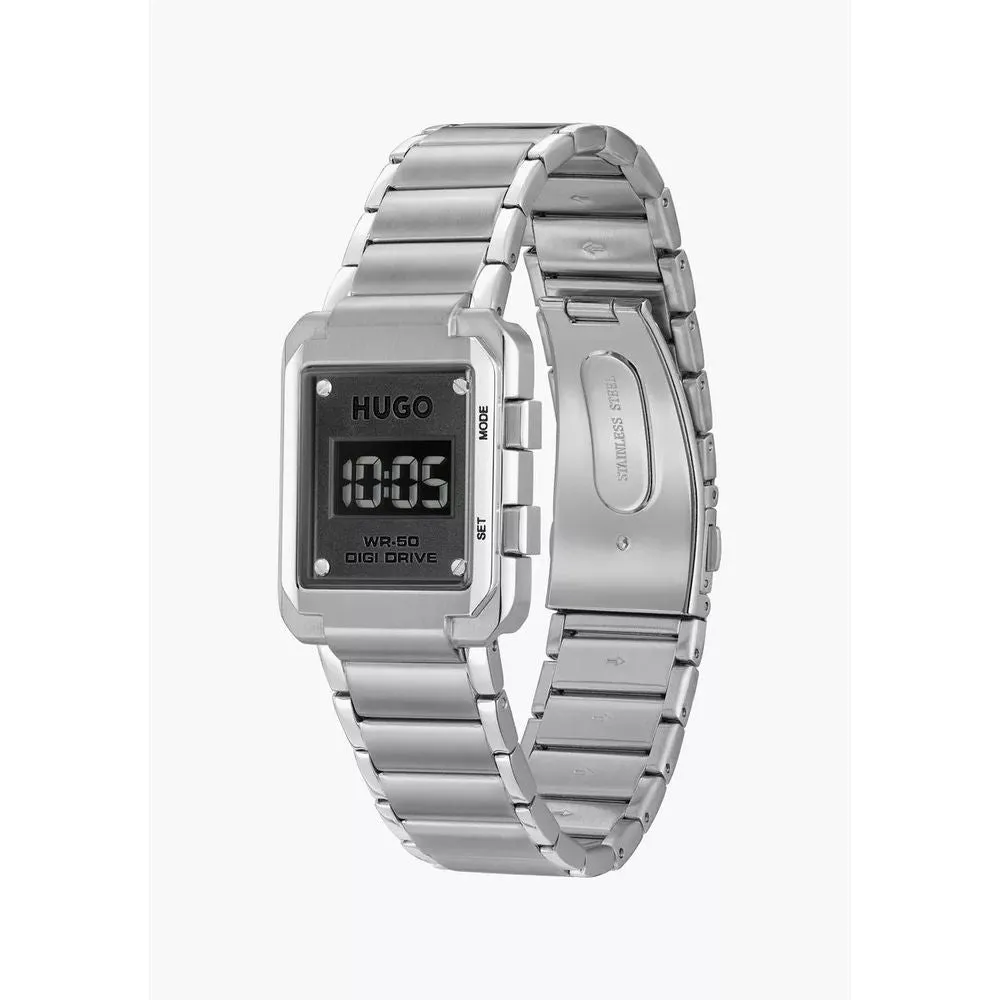 Silver Stainless Steel Stainless Steel Watch