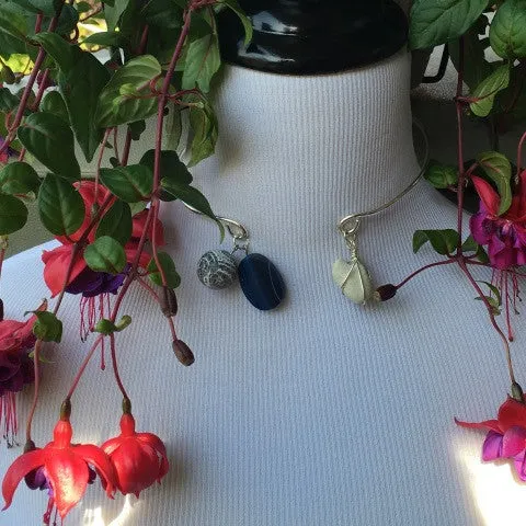 Silver Wire Boho Choker