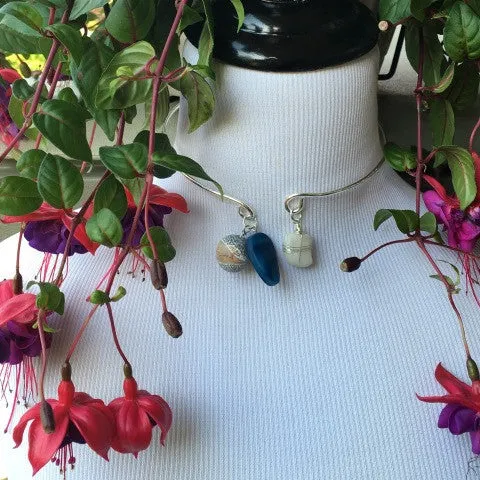 Silver Wire Boho Choker