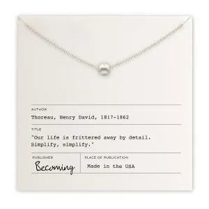 Simplify Necklace