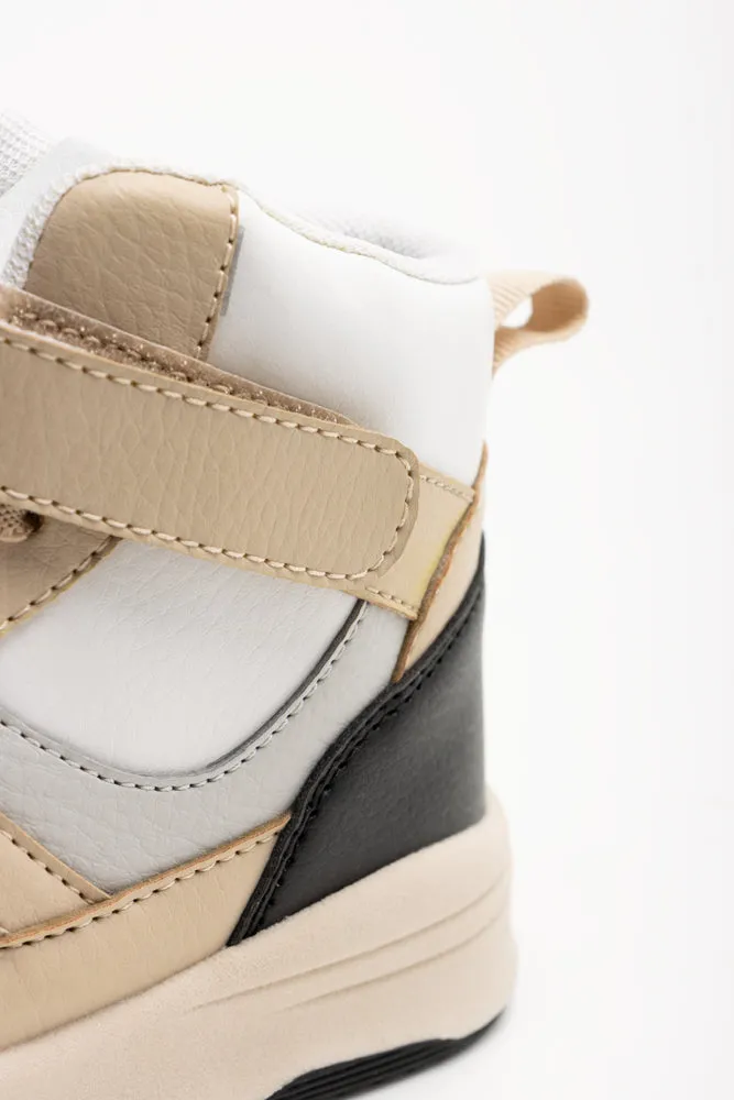 Skate High Top Sneakers Natural
