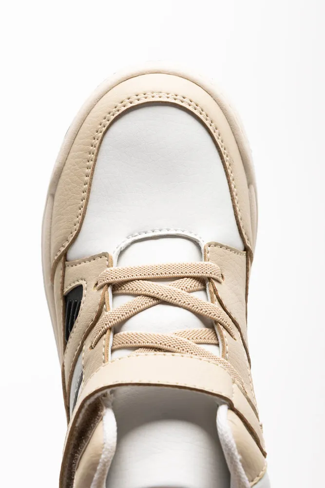 Skate High Top Sneakers Natural