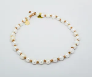 Small Freshwater Round Pearls Choker