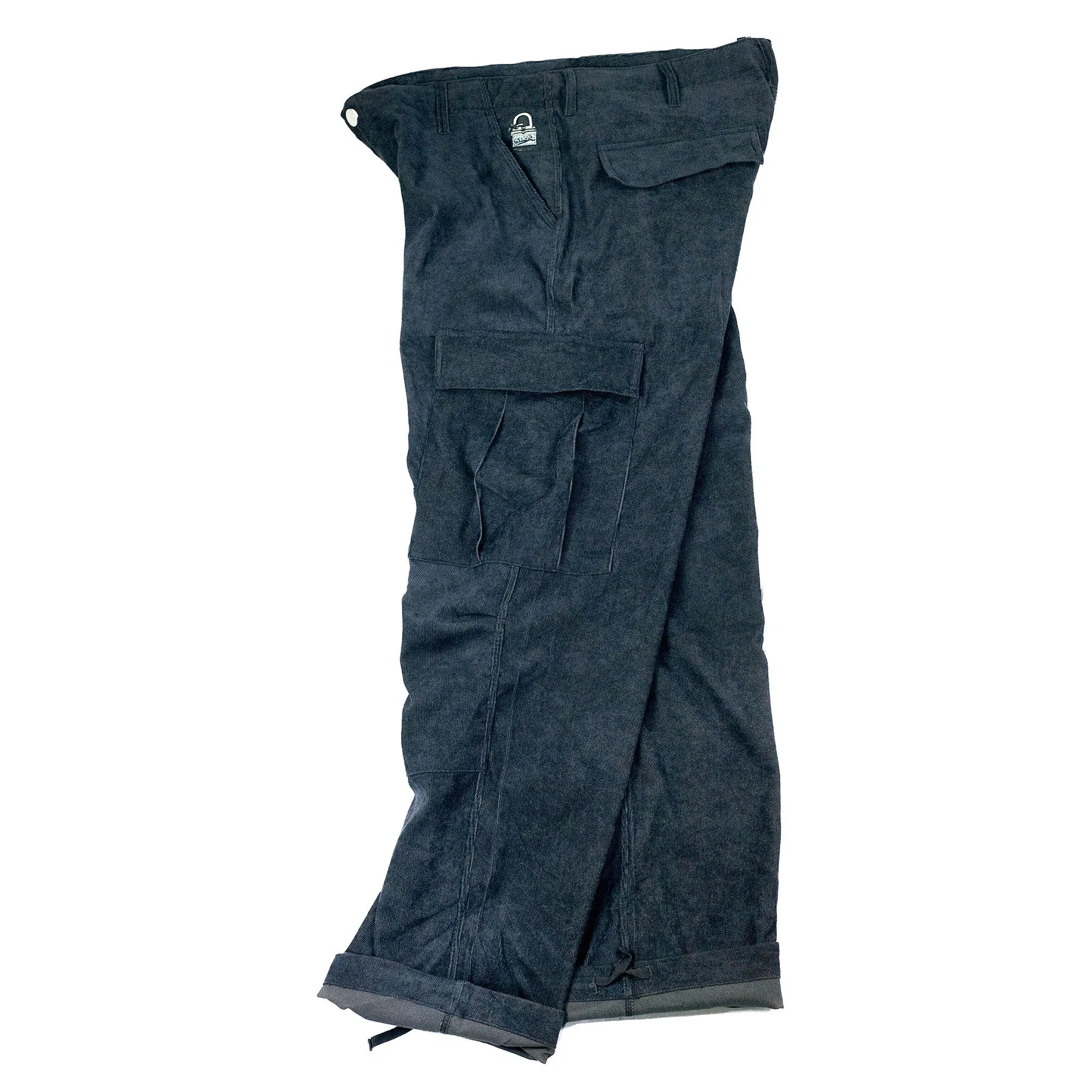 Snack Unlock Corduroy Cargo Pants - Slate