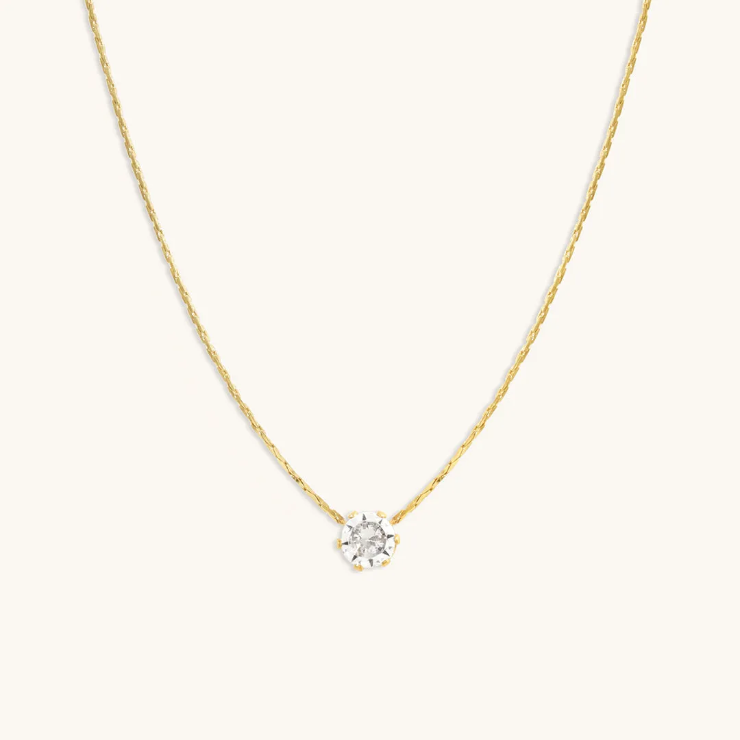 Snake Chain   Diamond Necklace NLCP105G Gold Plated Combo