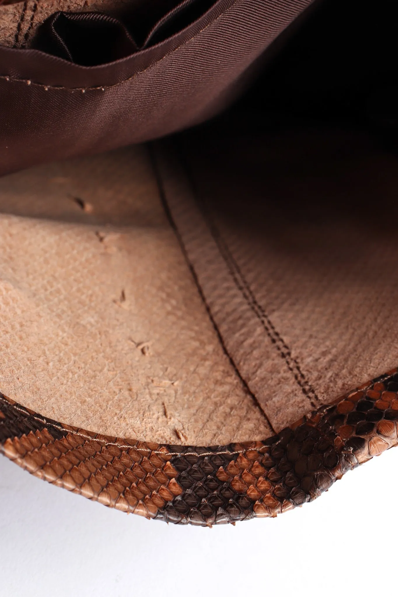 Snakeskin Bermuda Shorts
