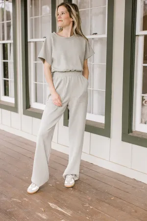 Soft Sage Jumpsuit