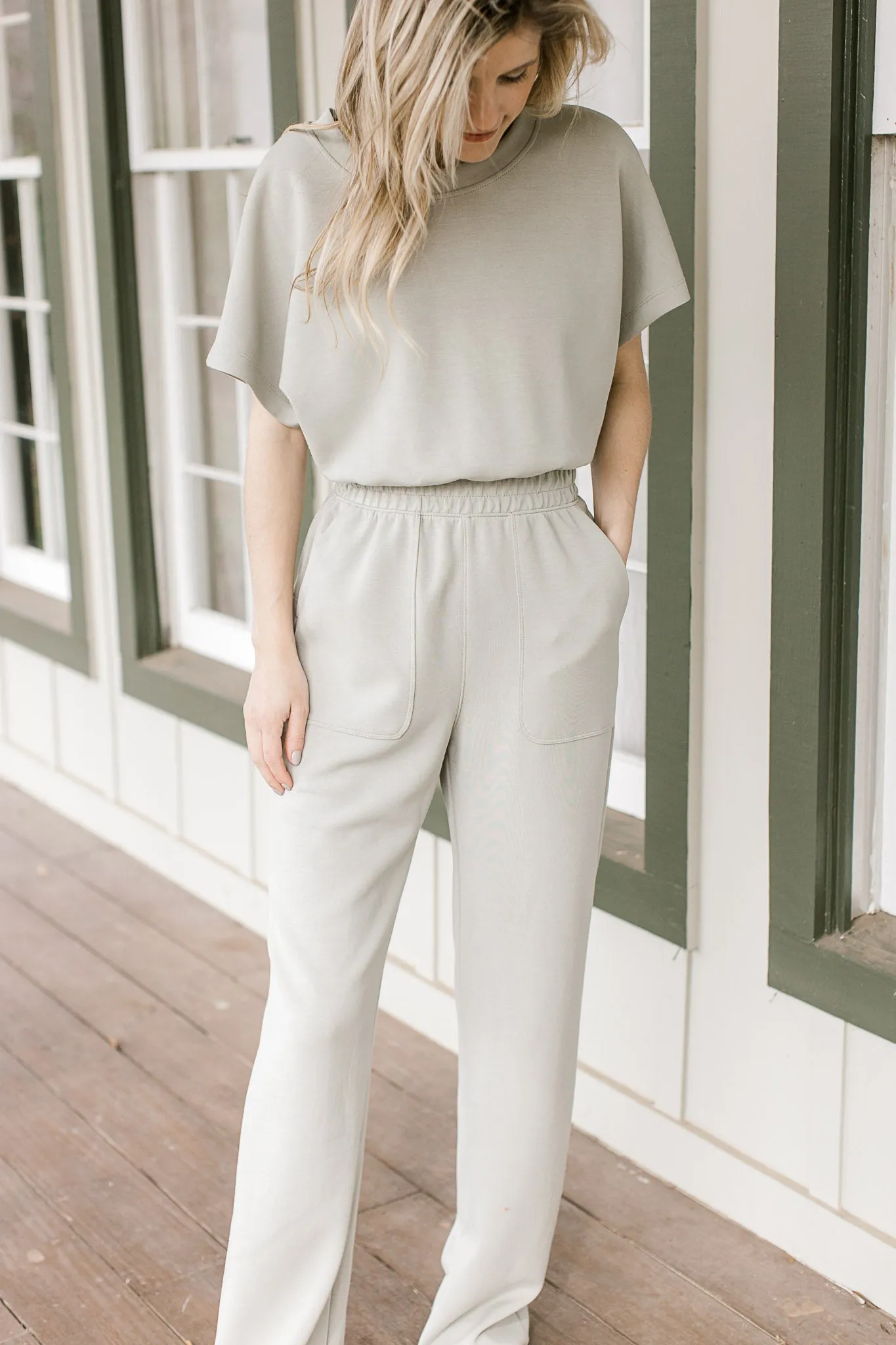 Soft Sage Jumpsuit