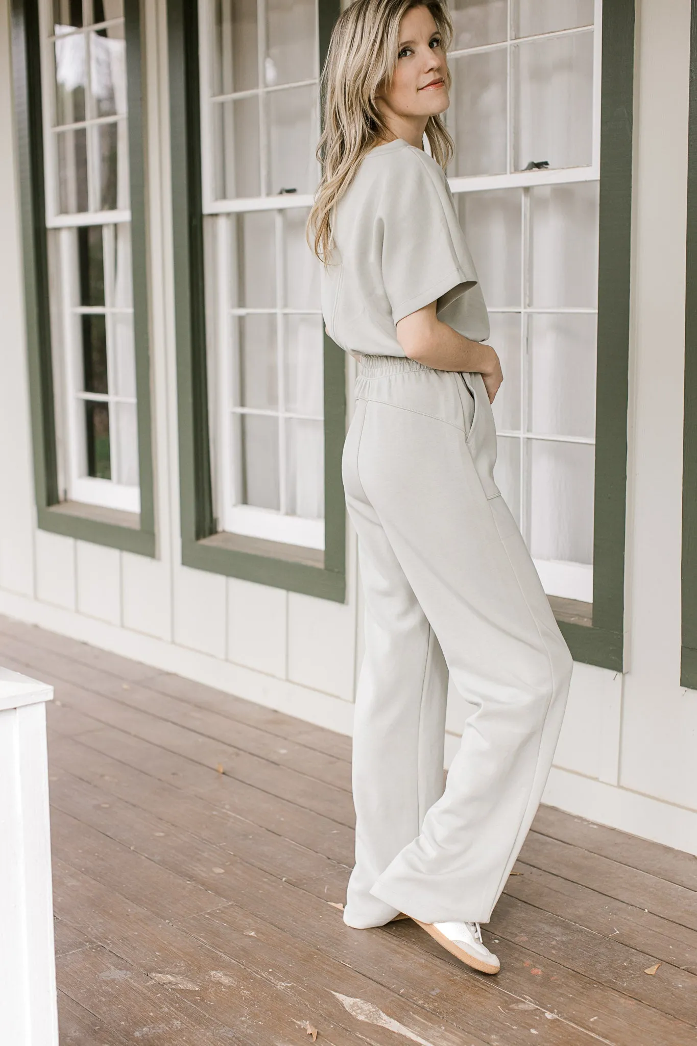 Soft Sage Jumpsuit