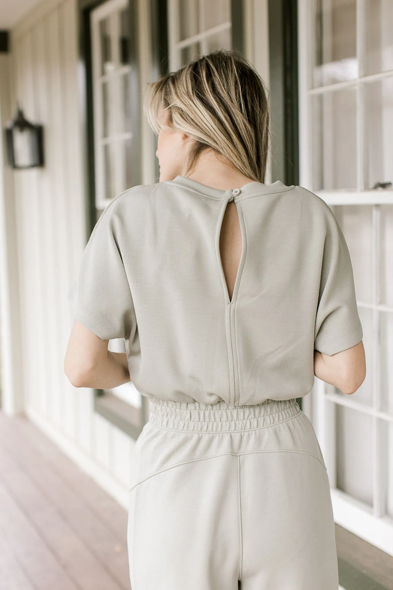 Soft Sage Jumpsuit