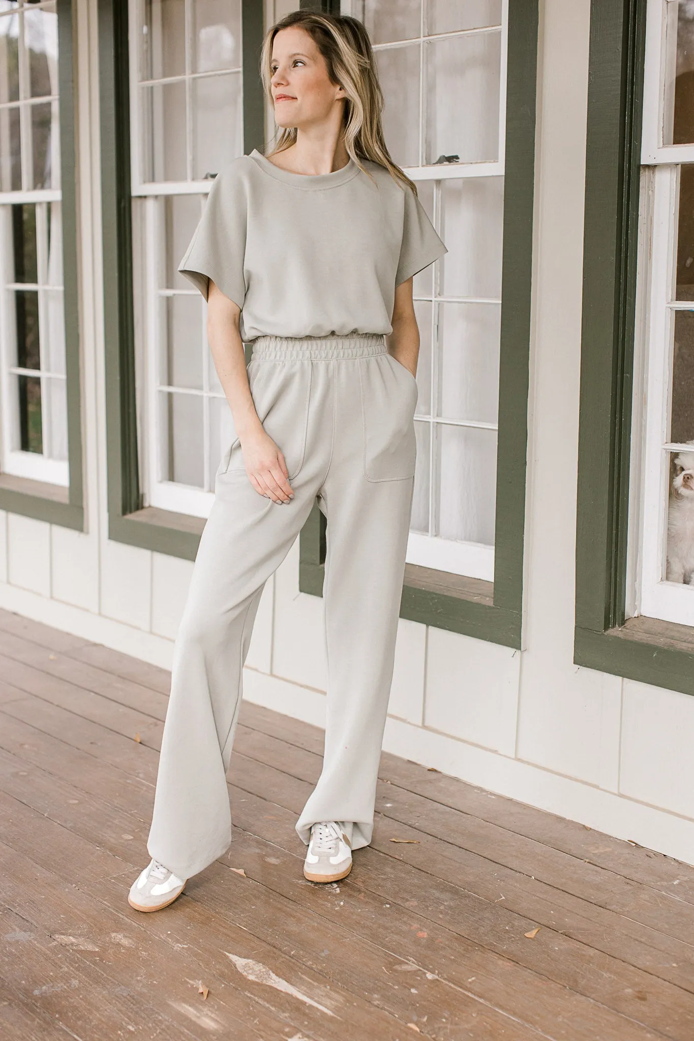 Soft Sage Jumpsuit