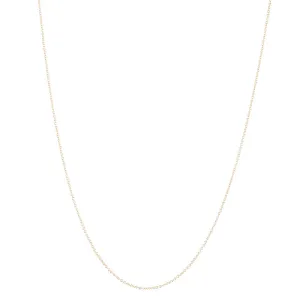 Solid 14k Gold 16" Chain