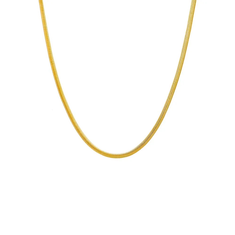 Solid Snake Choker Necklace