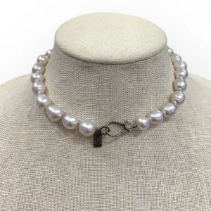 South Sea Pearls on Silk Choker | 15"