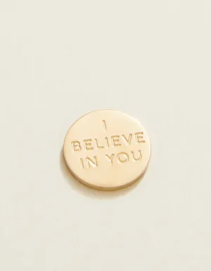 Spartina 449 Mini Locket Note I Believe In You