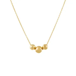 Sphere Necklace 14K