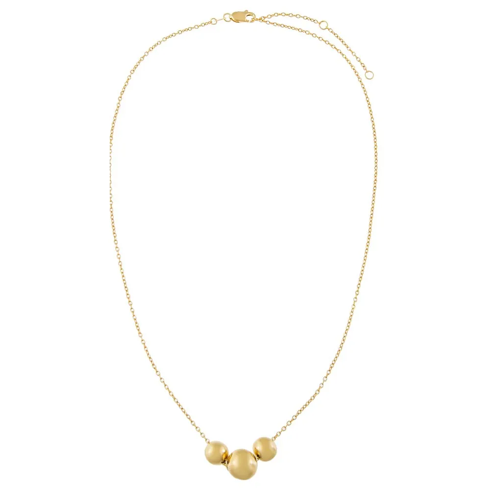 Sphere Necklace 14K