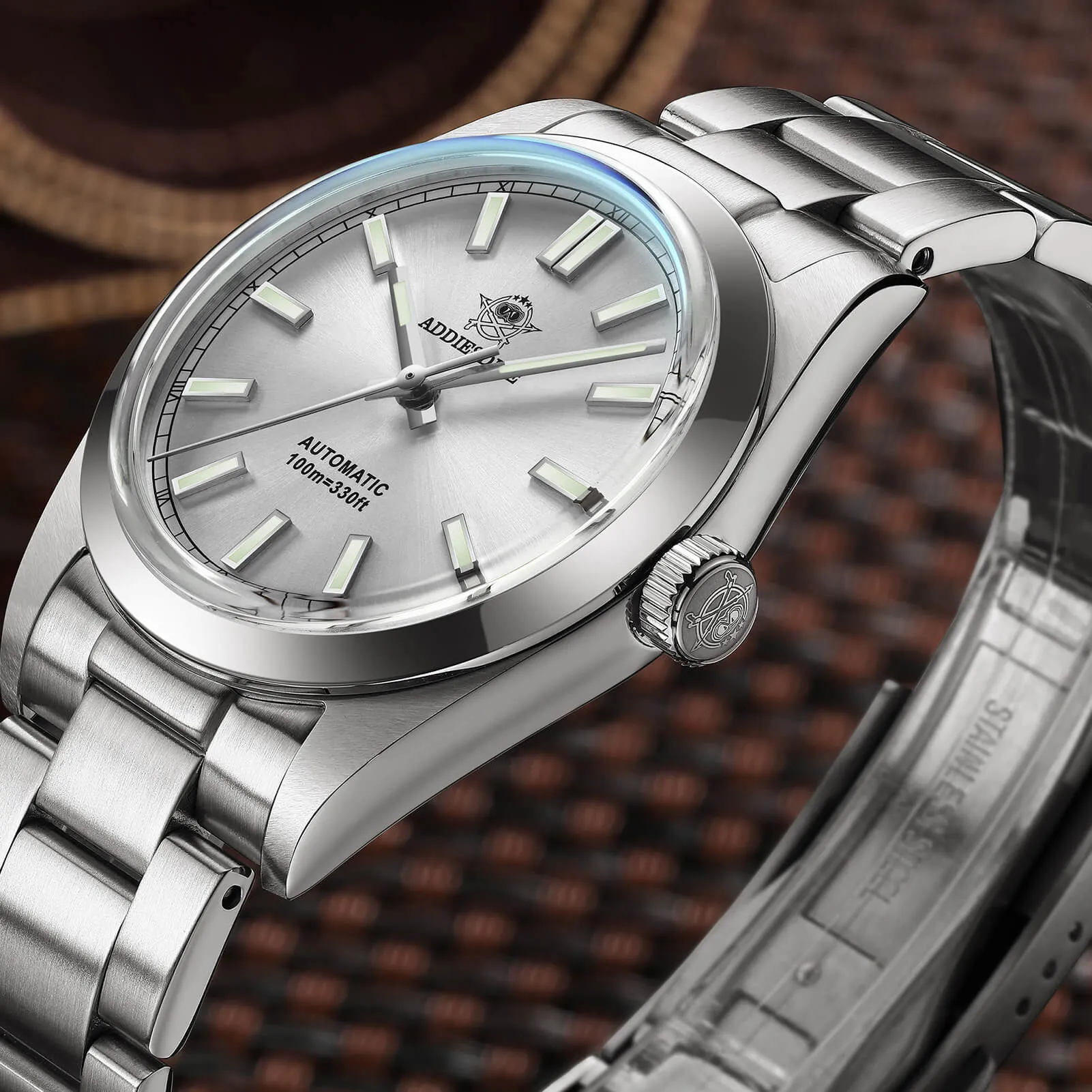 ★Spring Sale★ADDIESDIVE Men's Luxury 36mm Automatic Watch PT5000 Movement （AD2028）