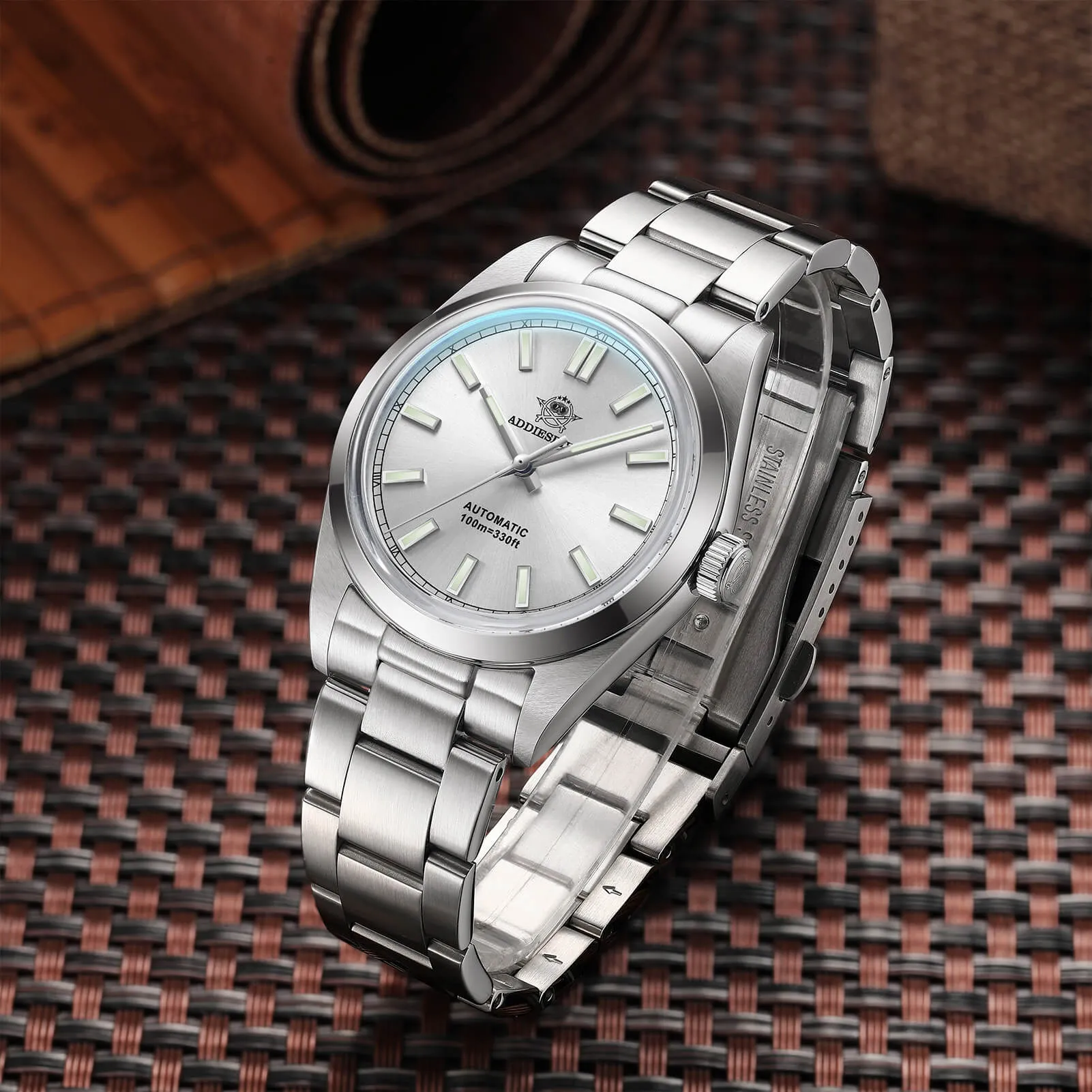★Spring Sale★ADDIESDIVE Men's Luxury 36mm Automatic Watch PT5000 Movement （AD2028）