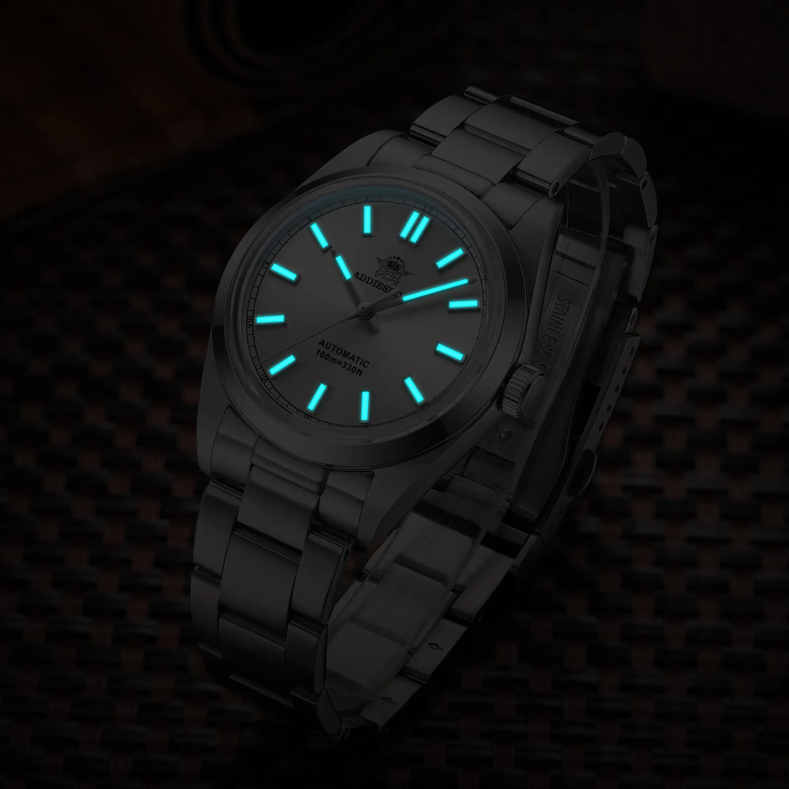 ★Spring Sale★ADDIESDIVE Men's Luxury 36mm Automatic Watch PT5000 Movement （AD2028）