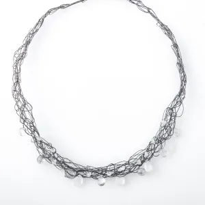 Spun Quartz Choker