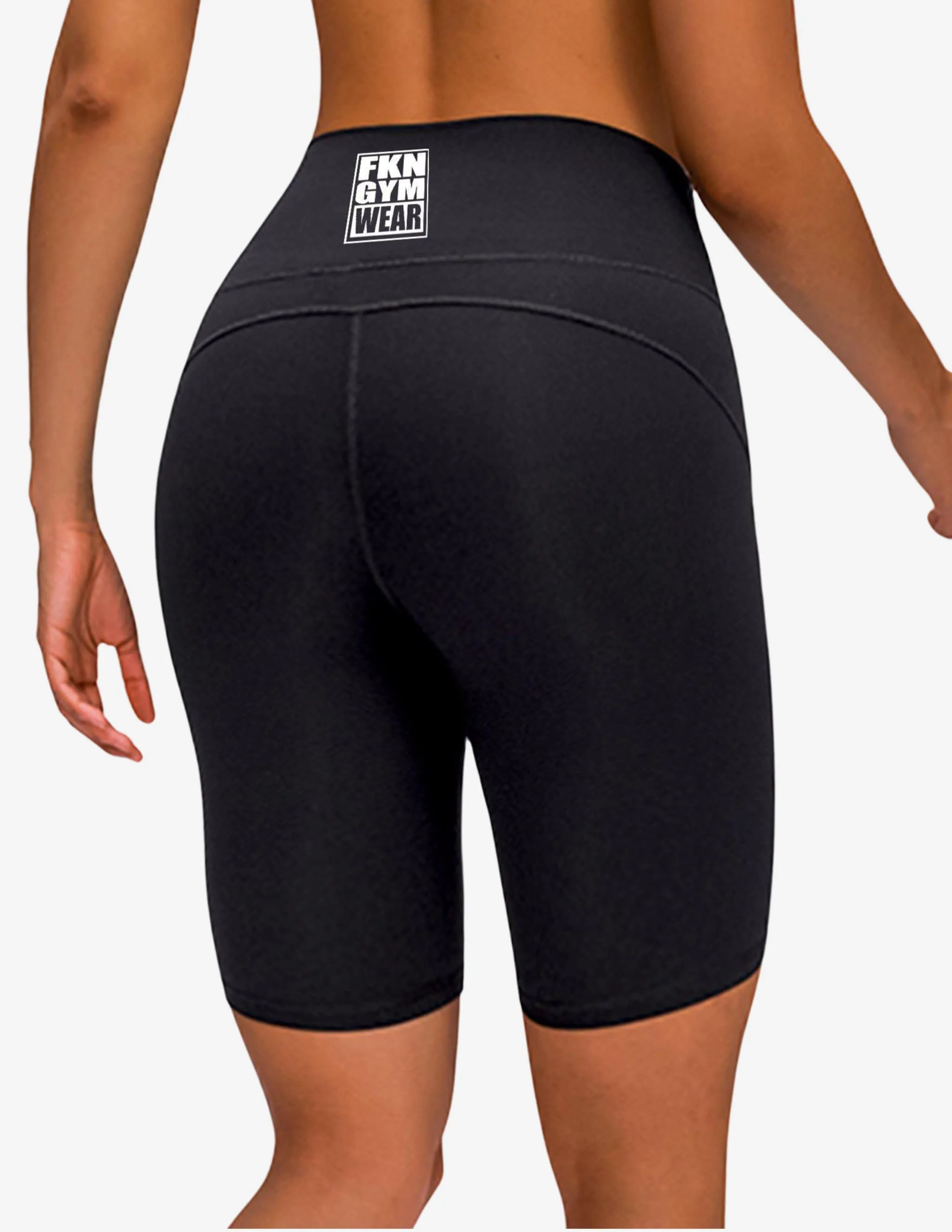 Squat Proof Bike Shorts | Black