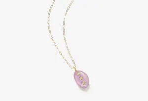 Starbursts Amethyst Necklace