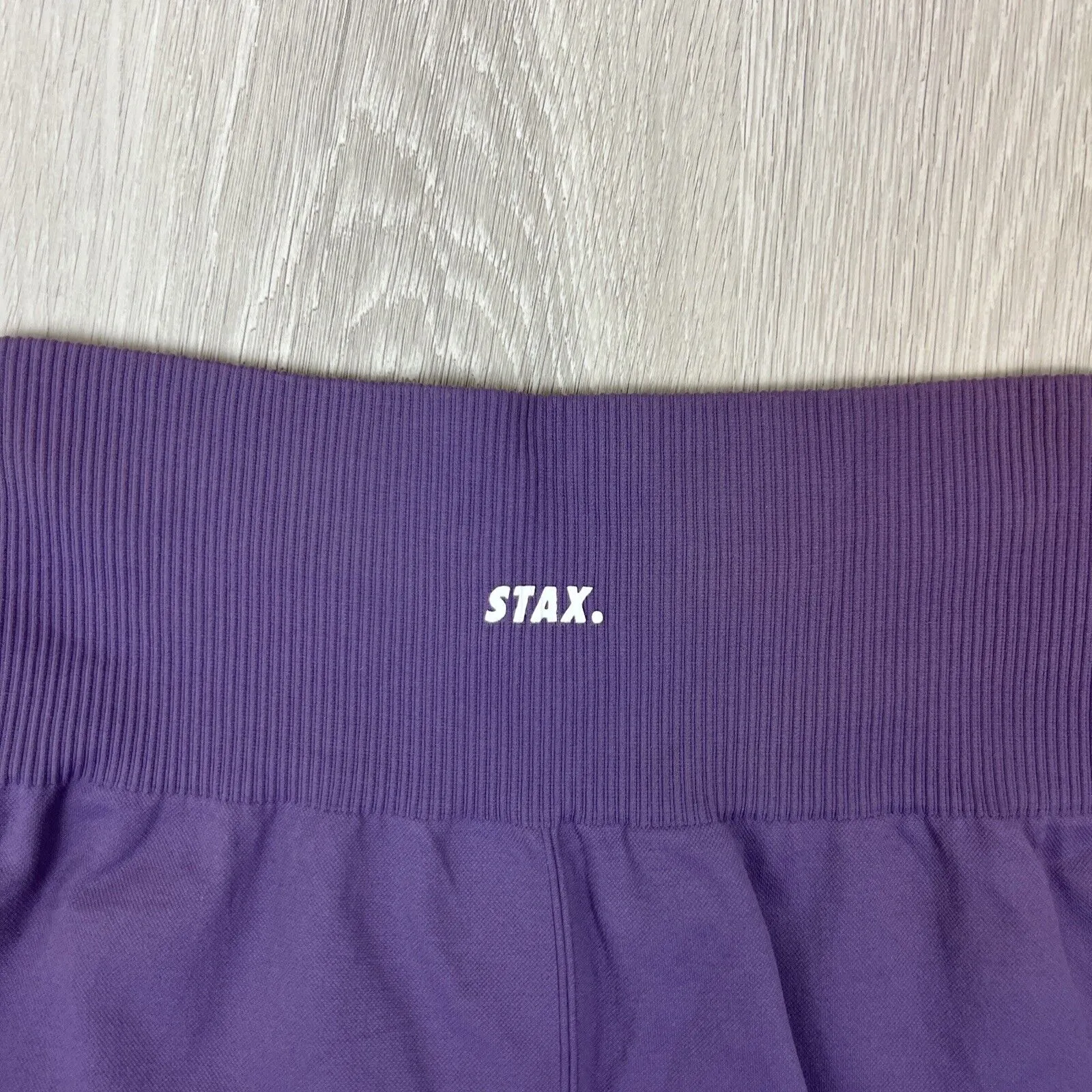 Stax Womens Purple Bike Shorts Size Medium