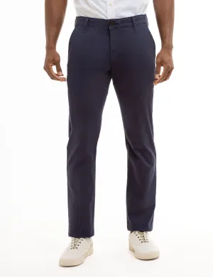 STRAIGHT TWILL CHINO PANTS