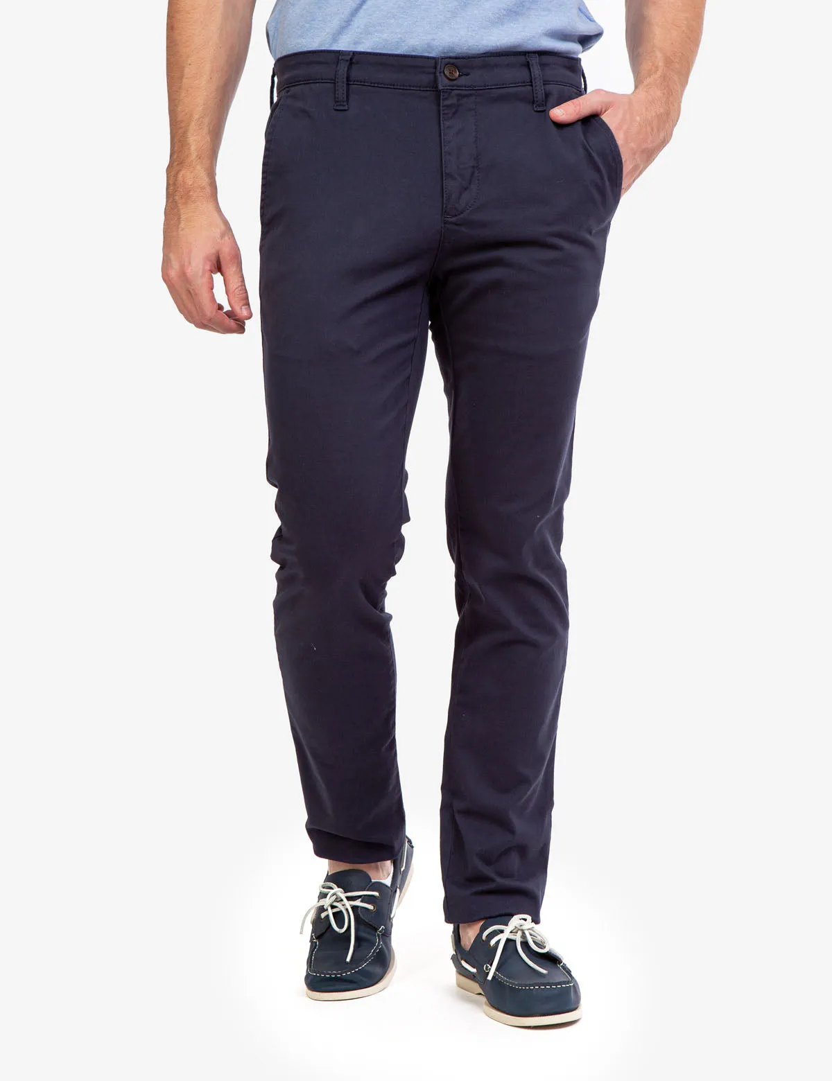 STRETCH SLIM CHINO PANTS