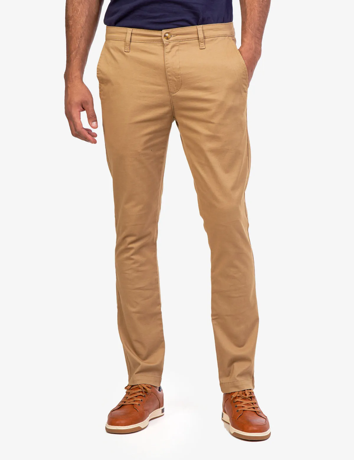 STRETCH SLIM CHINO PANTS