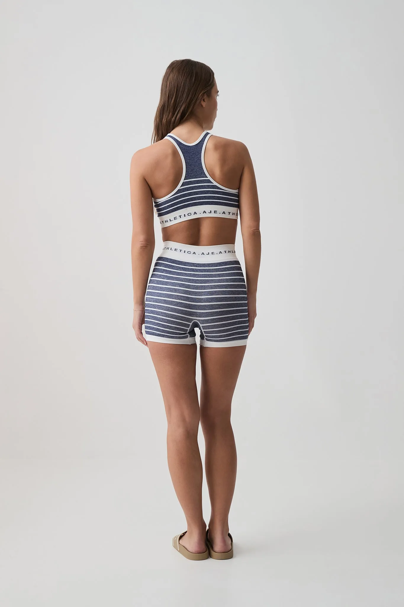 Striped Bike Short 624