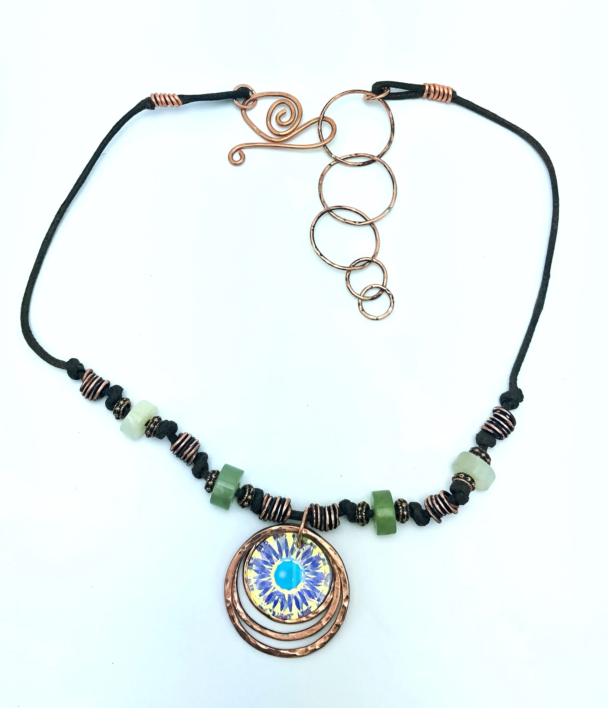 Sunlight Crystal Necklace | Handcrafted Jewelry