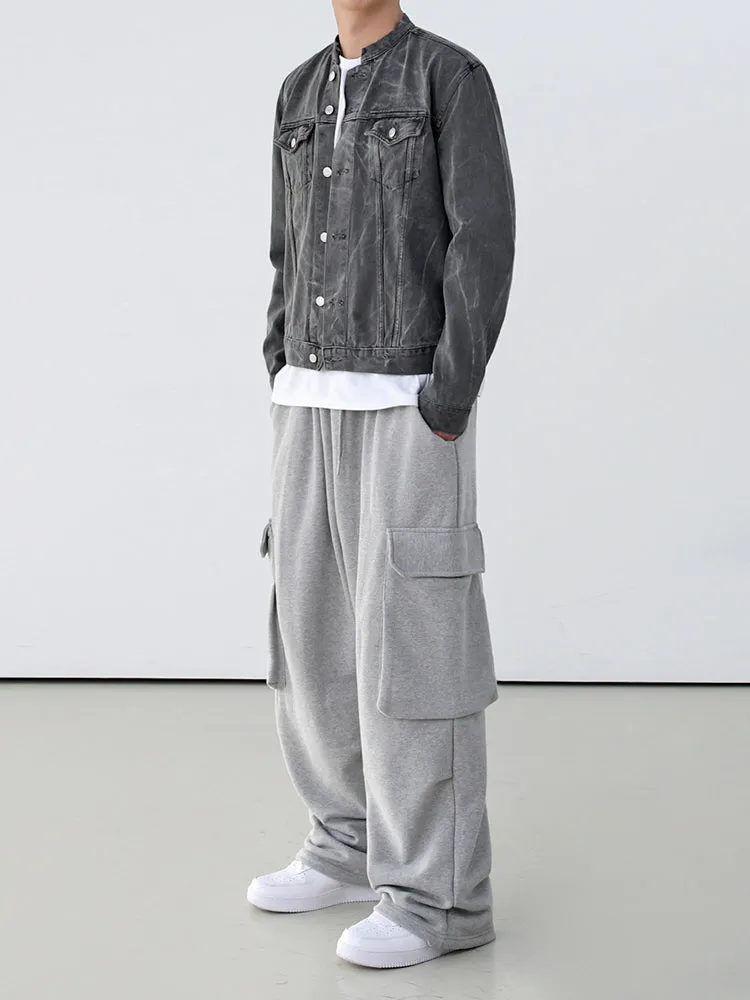 Sweat cargo pants