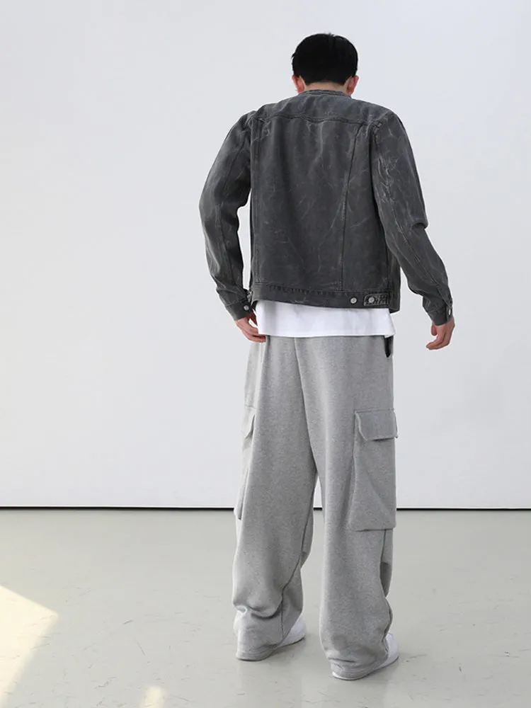 Sweat cargo pants