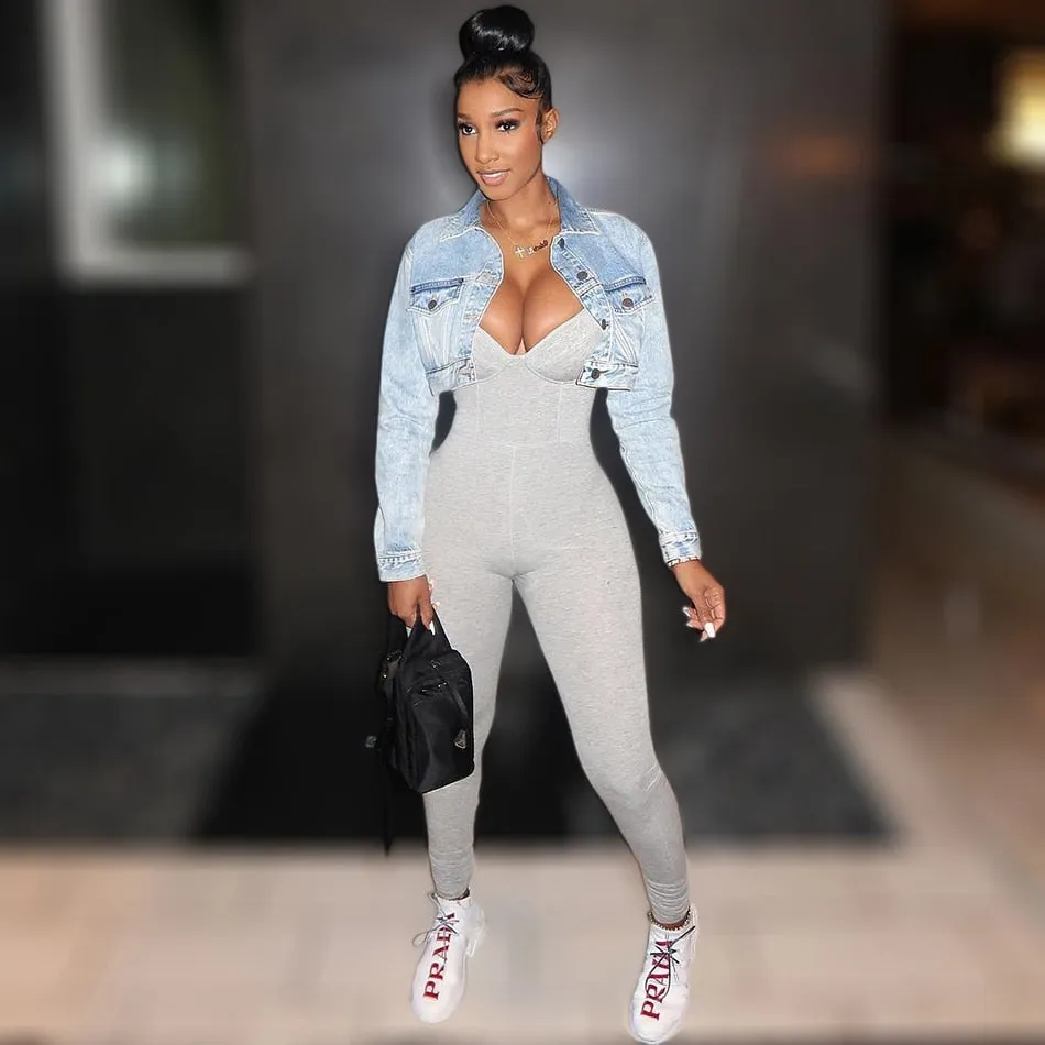 Sweetheart Skinny Pant Fit Jumpsuits