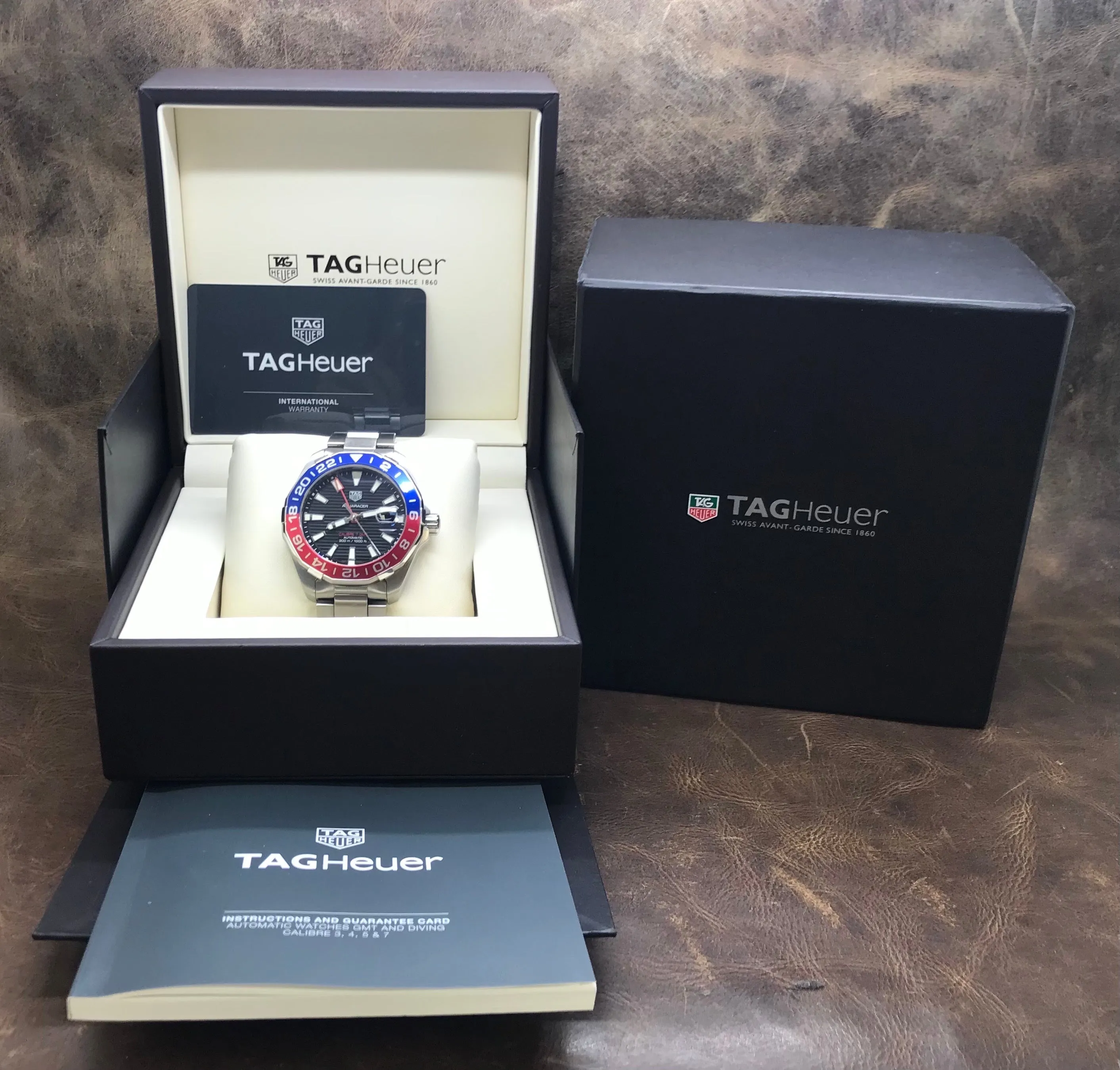 TAG Heuer Aquaracer WAY201F Black Dial Automatic  Men's Watch