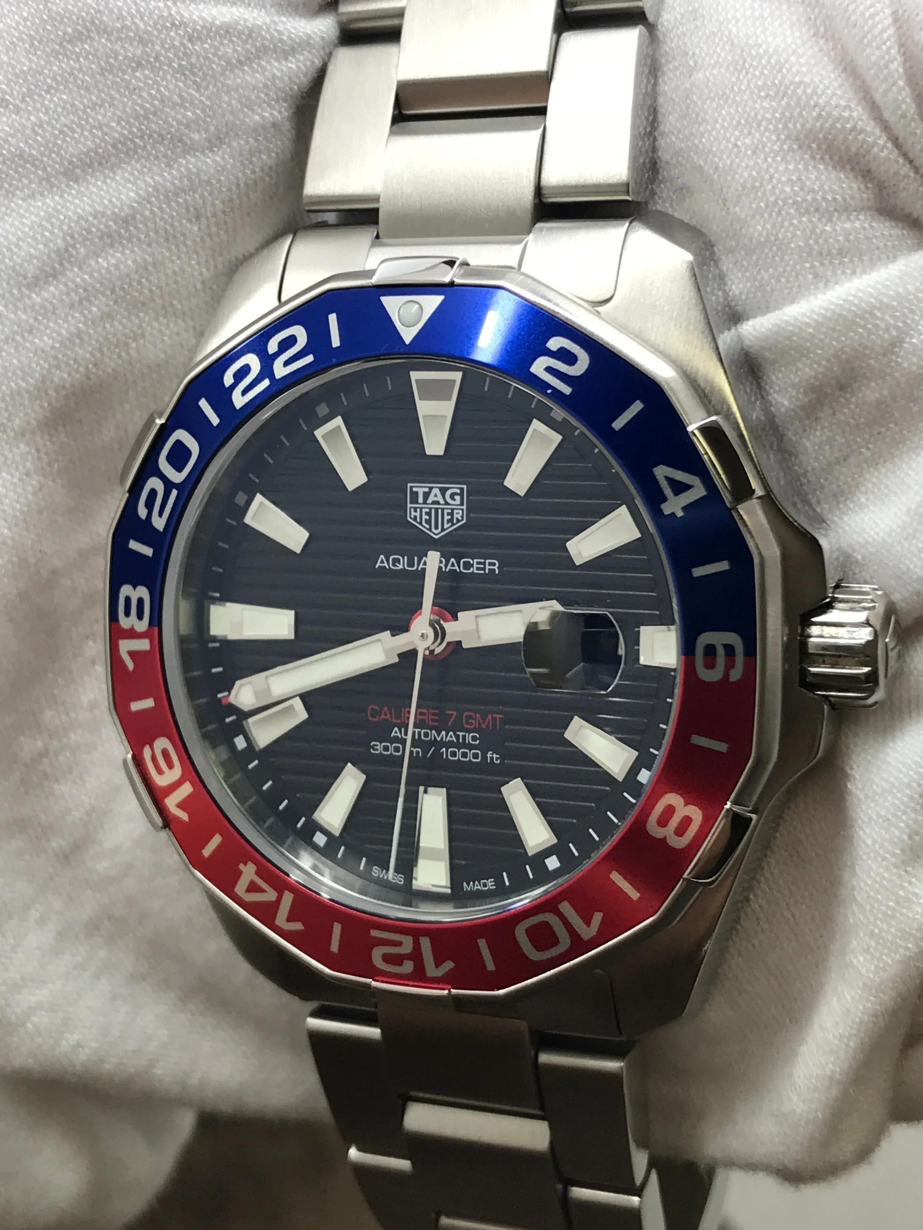 TAG Heuer Aquaracer WAY201F Black Dial Automatic  Men's Watch