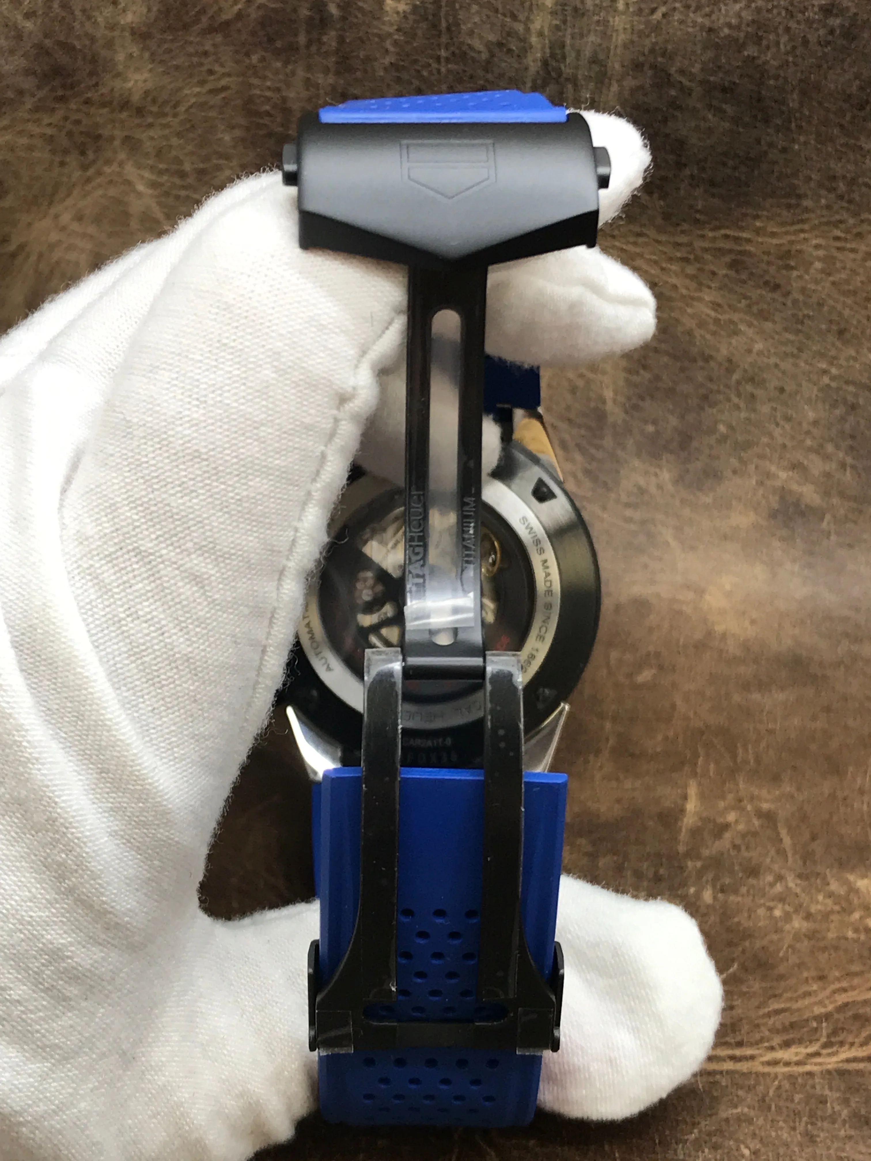 TAG Heuer Carrera Skeleton CAR2A1T.FT6052 Silver with Skeletal Display Dial Automatic Men's Watch