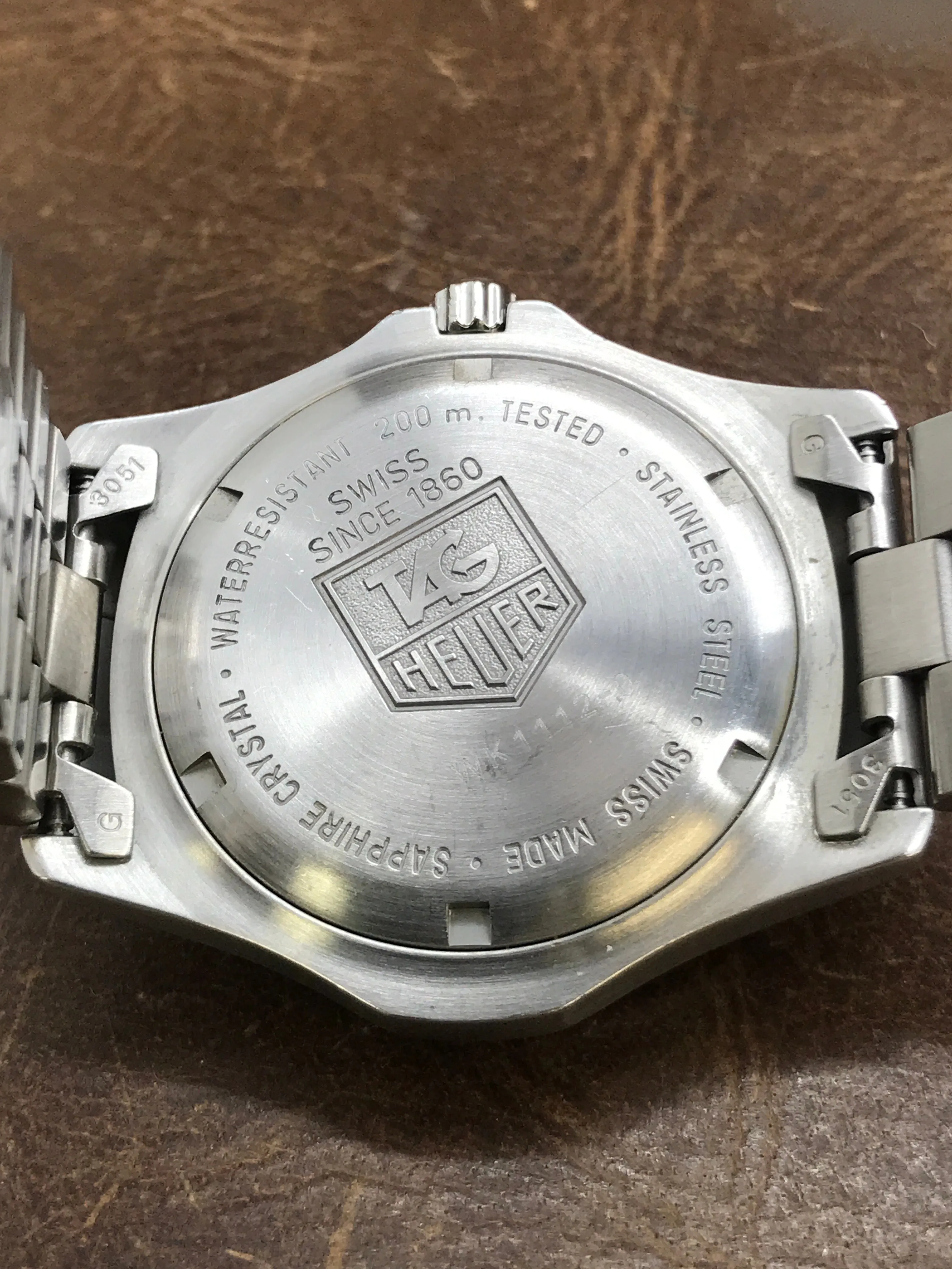 TAG Heuer Professional 200M WK1112-0 Silver Dial Quartz Watch