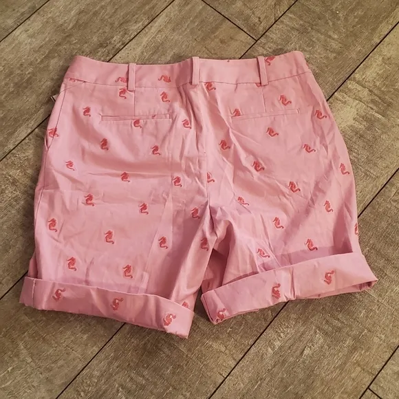 Talbott Bermuda Pink Long Shorts 525