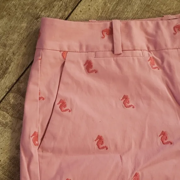 Talbott Bermuda Pink Long Shorts 525