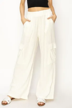 Talita Linen Cargo Pants