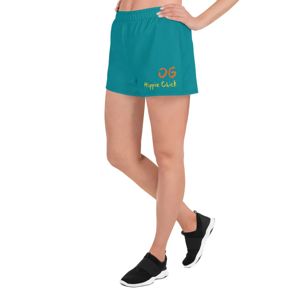 Teal Women's Athletic Shorts