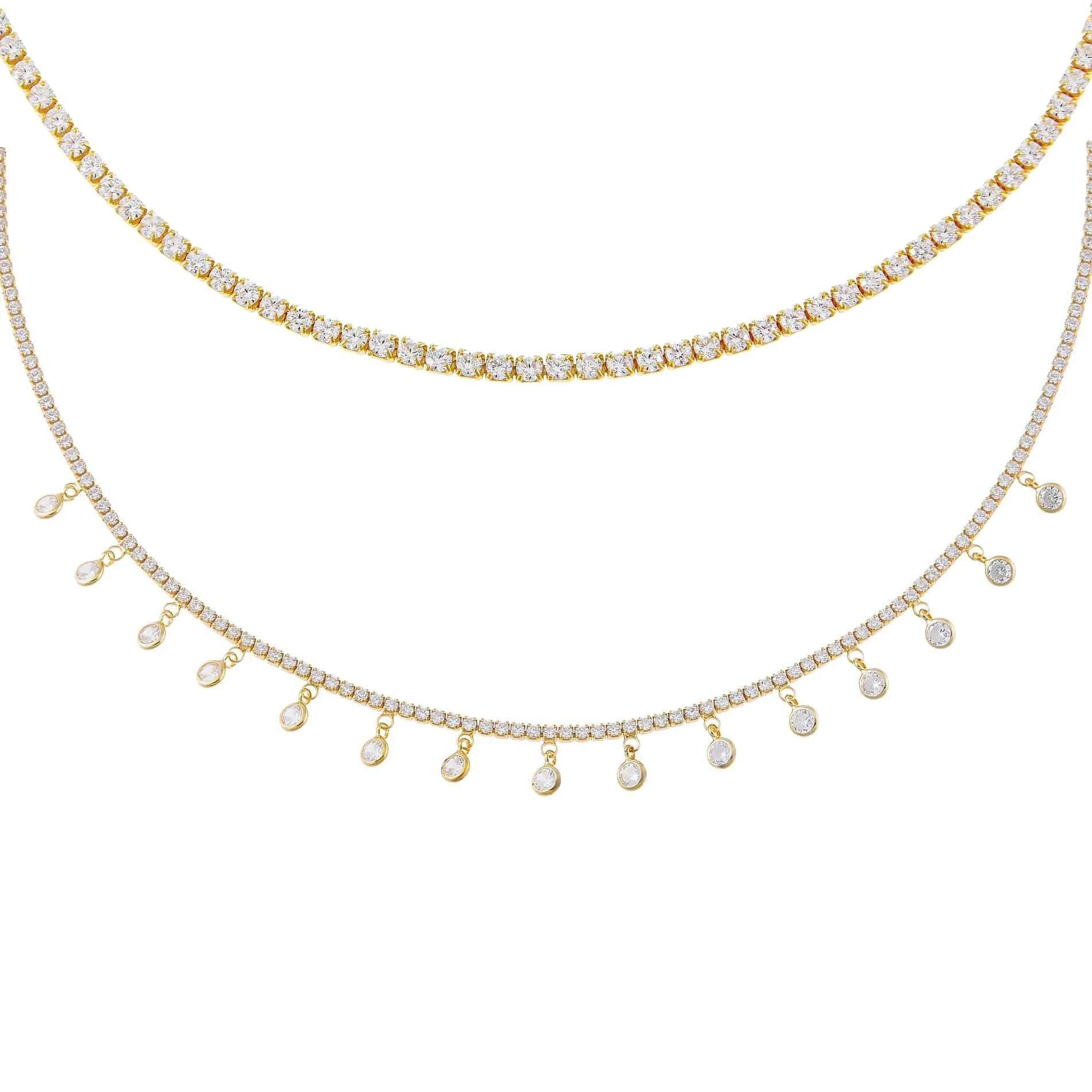 Tennis Lover Necklace Combo Set